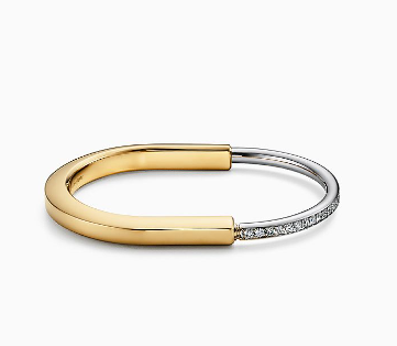 Timeless Charm with Tiffany Lock Bracelet